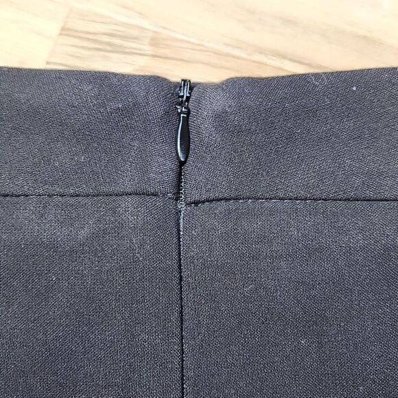 🔸️🔺️NWT Catherine Malandrino Black Buttoned Front Skirt w/Pockets Size 10 - Picture 3 of 10